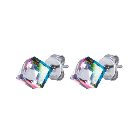 Пусеты Fiore Luna, Crystal Holographic, SWE0127/2 H S